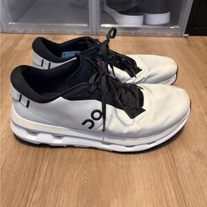 On Running Cloudtilt Men's Black and Cream Running Shoes